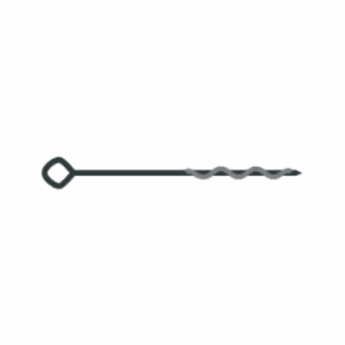 Steel goalmouth anchor for backyard soccer goal spare nets and parts