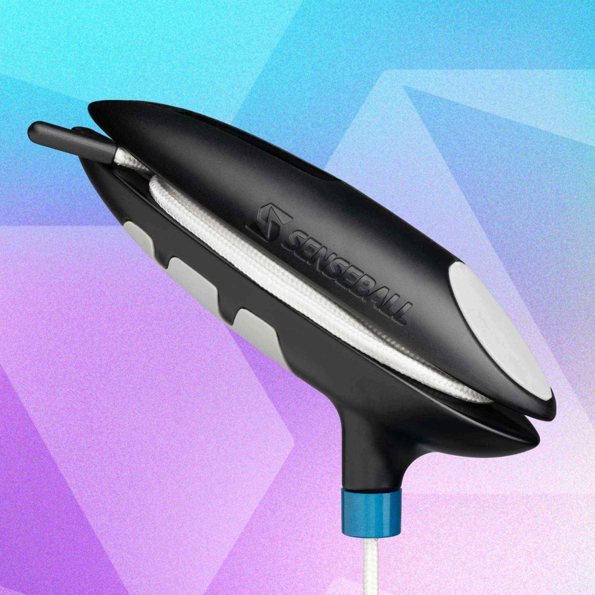 Football Kick Trainer All-Level - SenseBall size 3 blue for skill development and control.