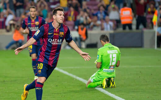 The Best Goals of the Spanish La Liga