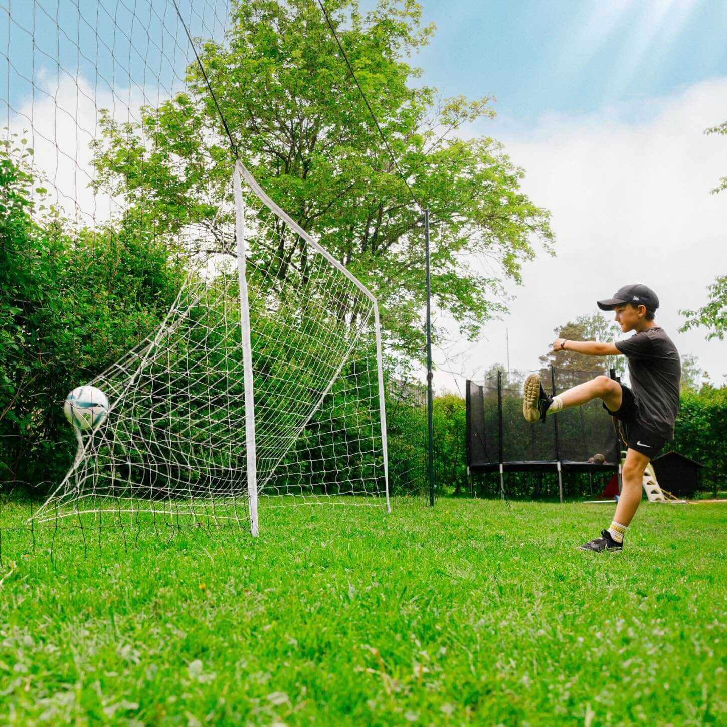 Open Goaaal® Football Goal 3-in-1 Trainer 