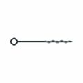 Steel goalmouth anchor for backyard soccer goal spare nets and parts