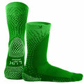 Durable grip zones on Performance Cleat Socks ensuring maximum cleat control