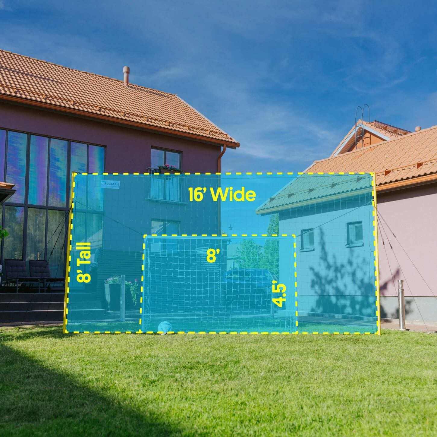 Open Goaaal® Trener Bramki Piłkarskiej 3-w-1 - JUNIOR