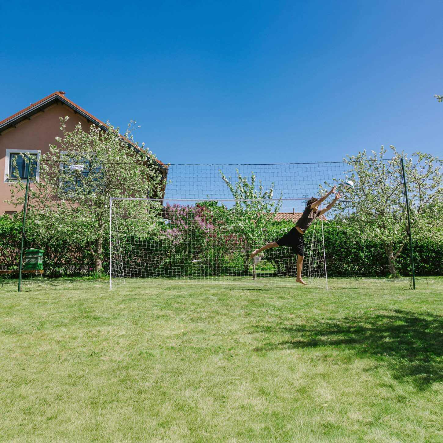 3-i-1 Fodboldmål Træner & Rebounder