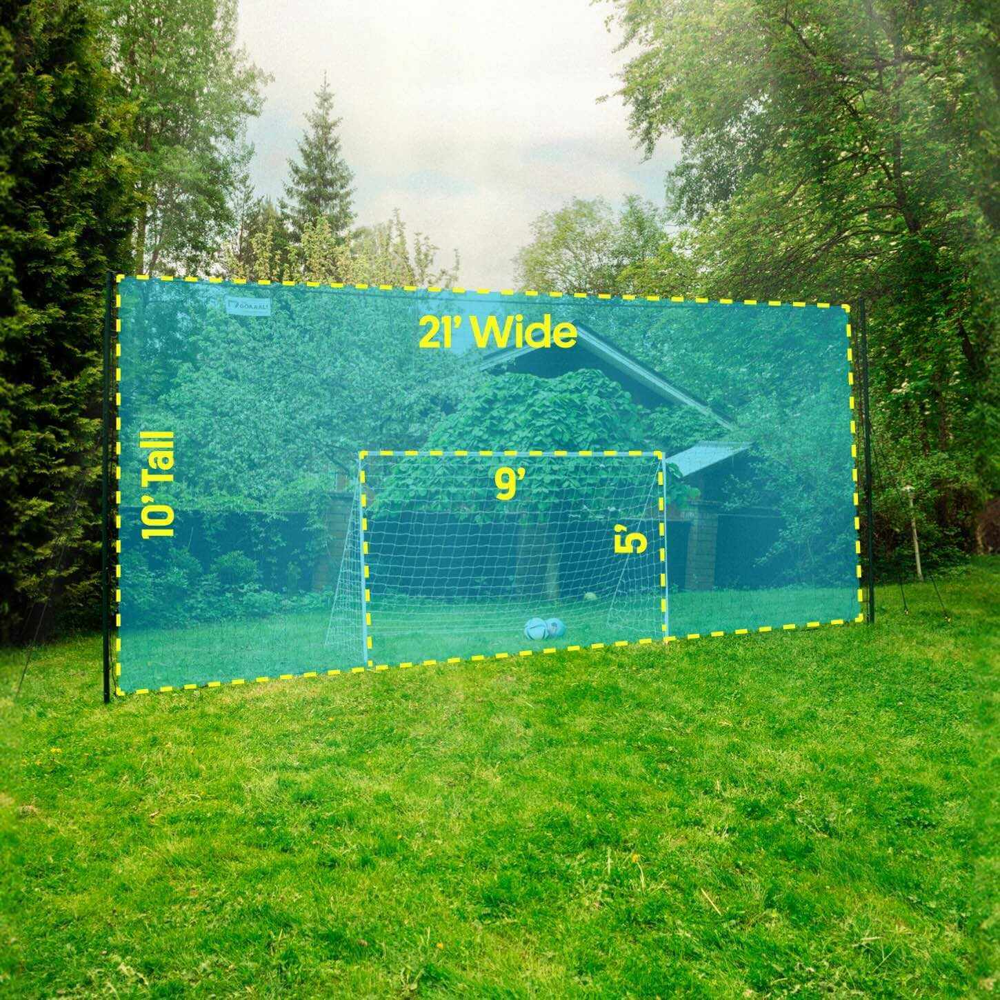 Open Goaaal® Bramkarz piłkarski 3-w-1 - STANDARD