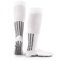 LUX Anti Slip Football Socks with inner and outer grips, knee-length, for enhanced traction and performance.