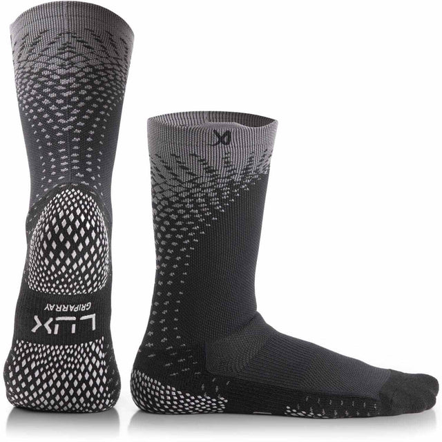 Performance Grip Cleat Socks with advanced GripArray Technology for traction and stability.