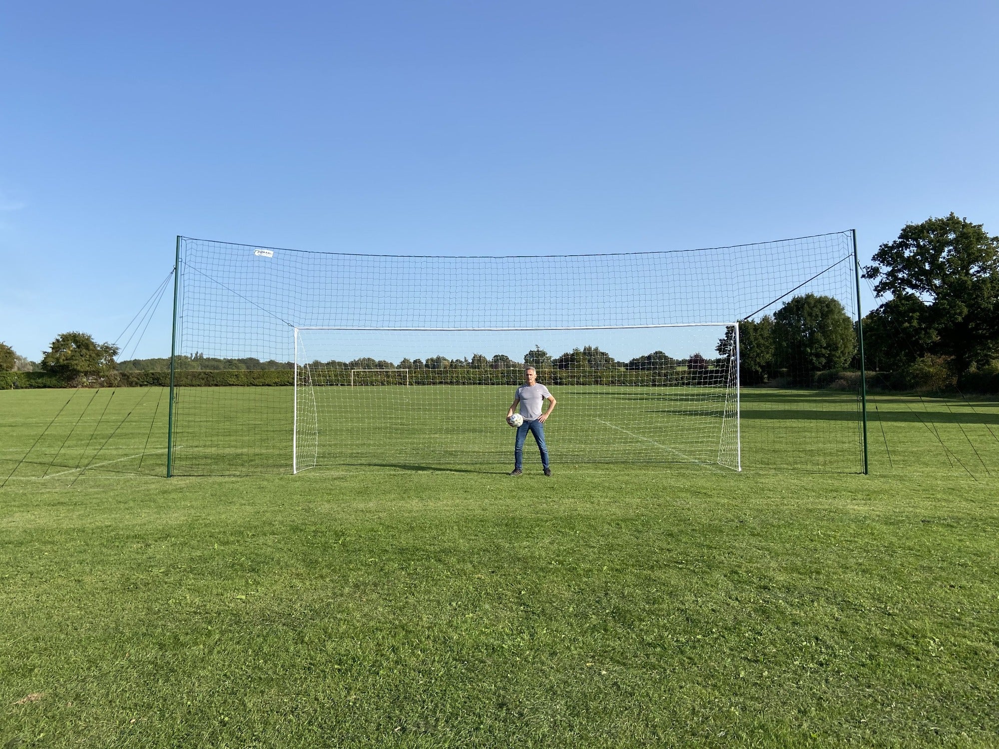 Cage de foot professionnel avec filet rebondissant intégré - Open Goaaal EU