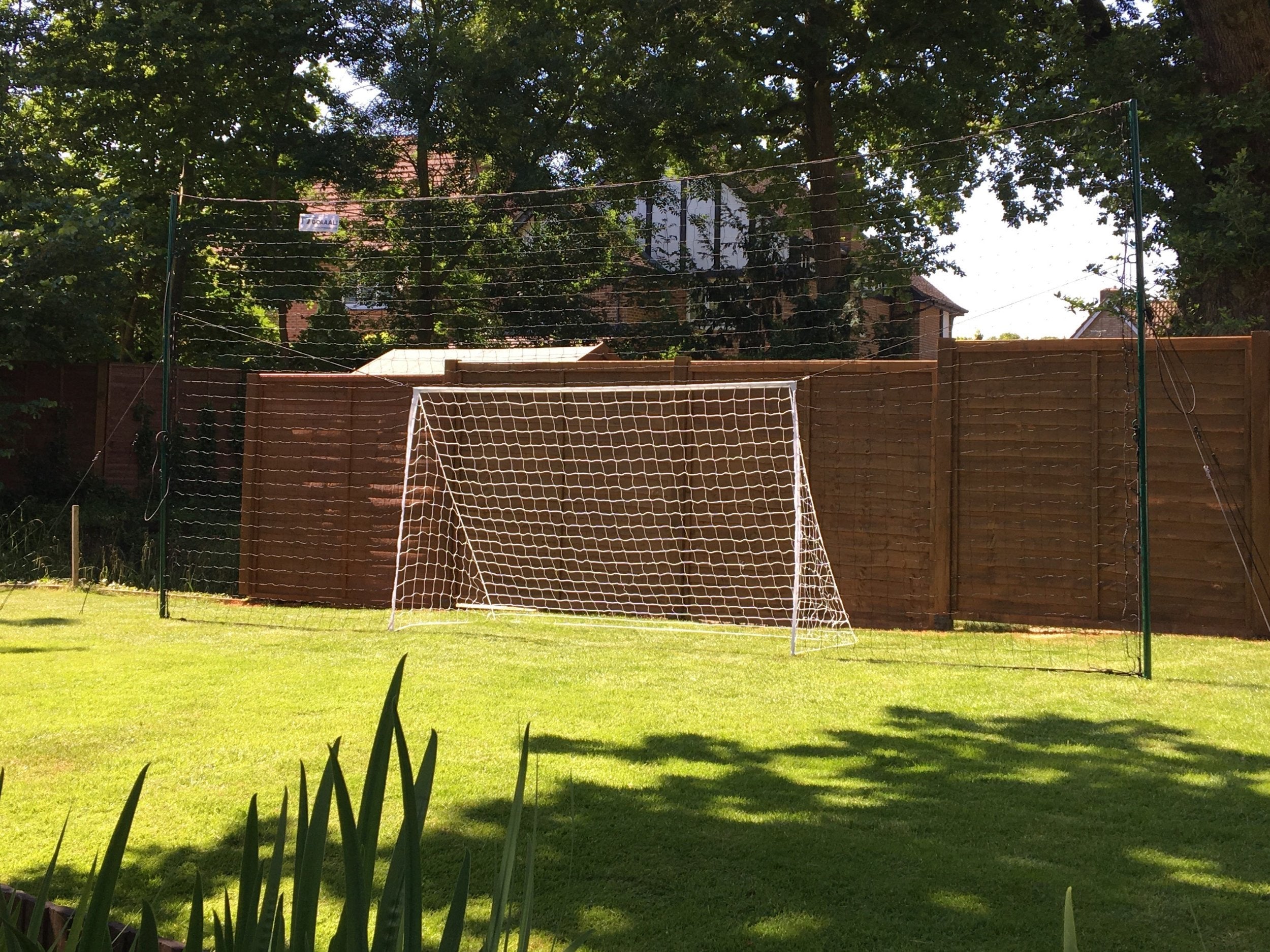 Installer une cage de foot dans le jardin ou la cour - je fais du