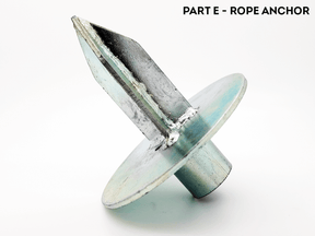 Football goal spare part pole spike for OpenGoaaal, ensuring optimal performance and compatibility.